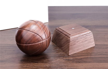 Walnut basketball decoration souvenir Birthday Teachers' Day gift men's basketball decoration   table